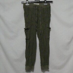 JOGGER | small | Olive Green Cargo Joggers | GUC